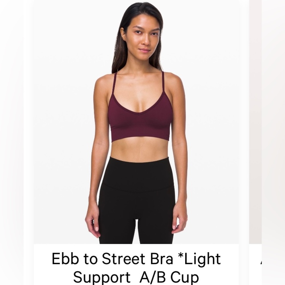 Lululemon Ebb To Street Bra